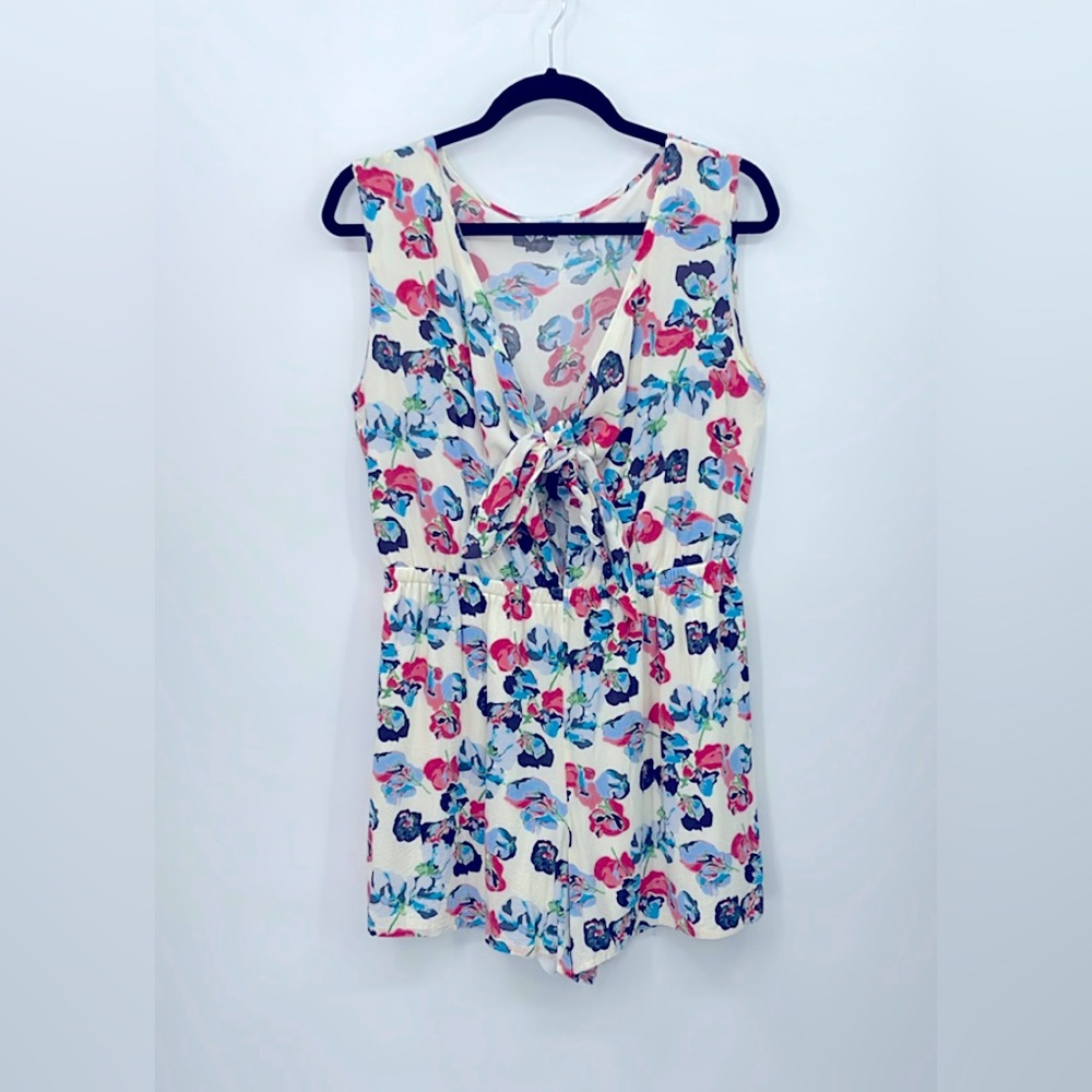 Valley Girl Floral Romper